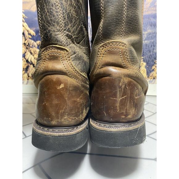 Cabela\'s Pinedale Brown Rounded Toe Western Work Boots Mens Size 10.5 EE main image 5